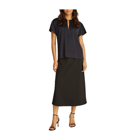 Calvin Klein T-shirt T-shirt Donna satinata a tinta unita 34 P25 - CALVIN KLEINK208191 - BEH - 34 - Francavilla Moda